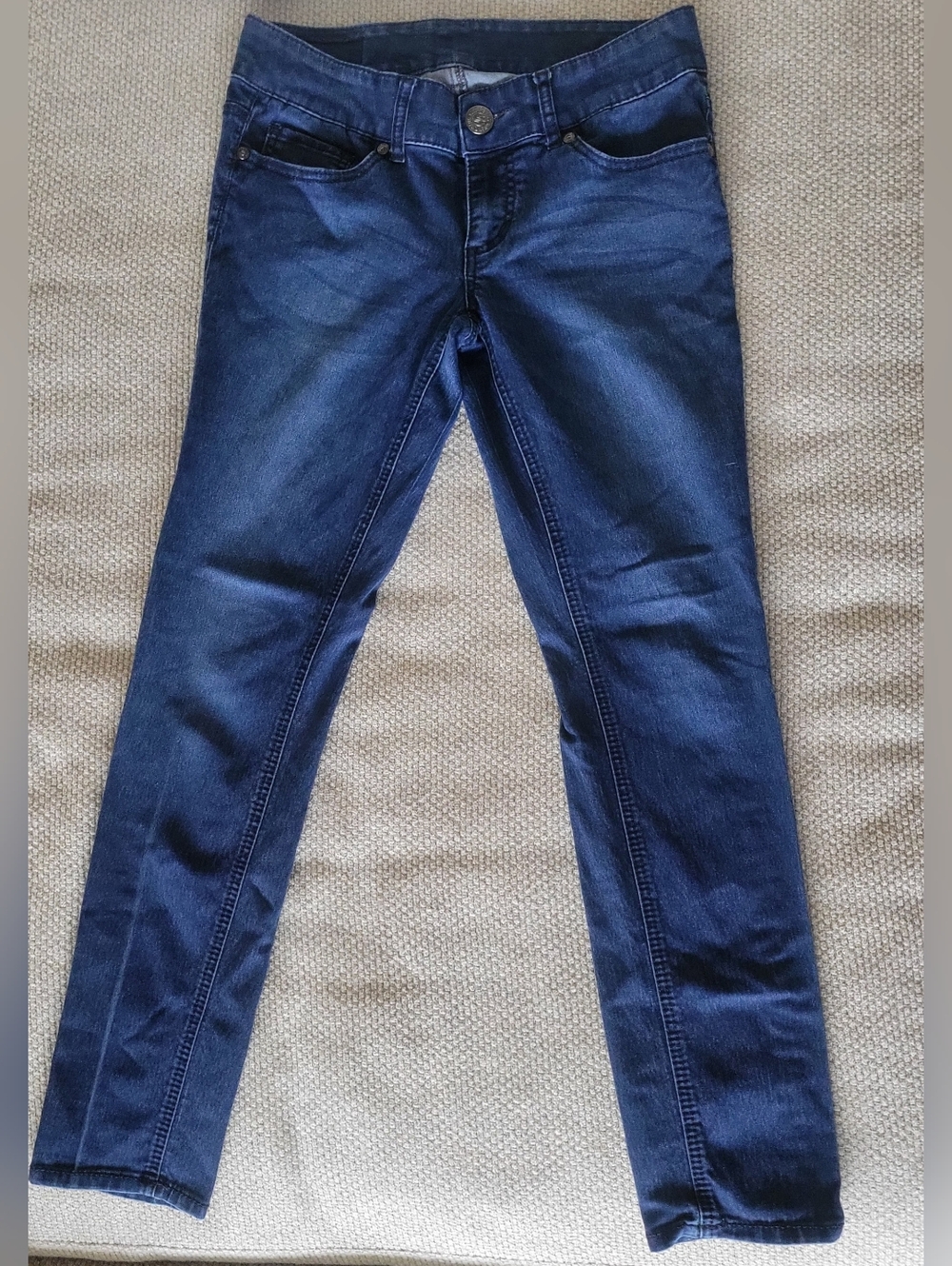 Seven7 Skinny Jeans Womens Size 8 Dark Wash Stretch Denim Mid Rise
